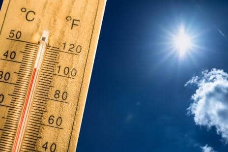 Areas of West Yorkshire are set to see peaks of 23C.