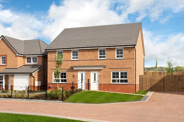 This property on Owl Lane, Dewsbury, is on sale with Barratt Homes priced £274,995