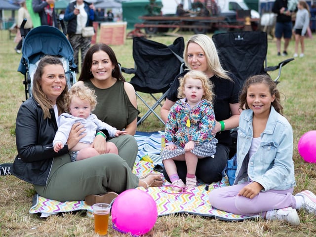 Emma, Seth, Helen, Nikki, Nell and Lydia at Mirfield Farm Fest.