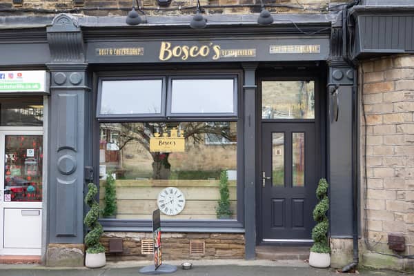 The new Bosco's of Birkenshaw deli and coffee shop which has opened in Cleckheaton.