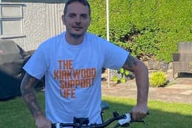 Jamie Simpson is cycling for 300 miles in June on a solo-challenge to help raise funds for The Kirkwood.