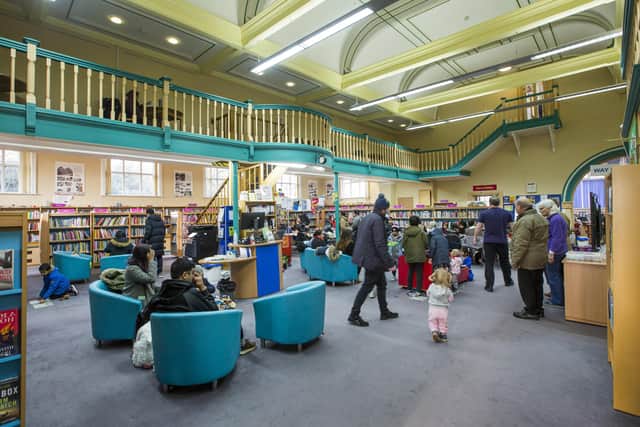 Batley Carnegie Library has been described as a "community hub."