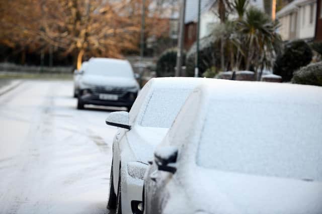 The Met Office has issued an updated yellow weather warning for snow and ice as a wintry chill is set to hit North Kirklees and northern parts of the UK tomorrow (Tuesday).