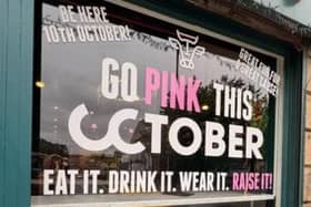 The Meat Drunkery in Cleckheaton will be turning pink for breast cancer this weekend.