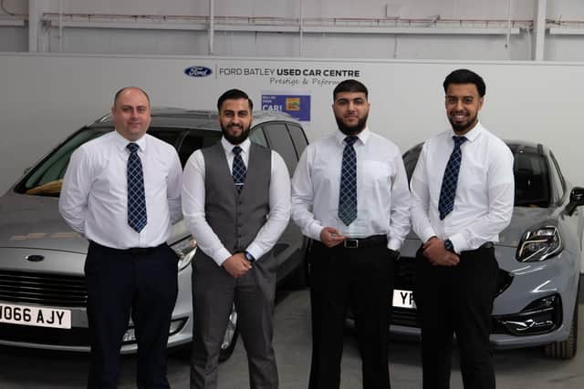 Members of the team at Evans Halshaw Ford Batley.