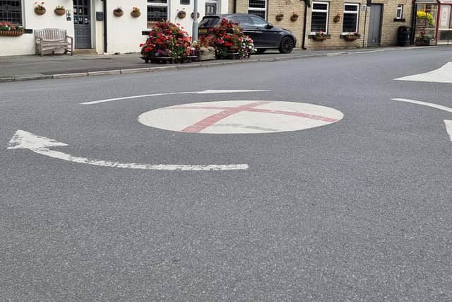 One of the roundabouts in Roberttown.