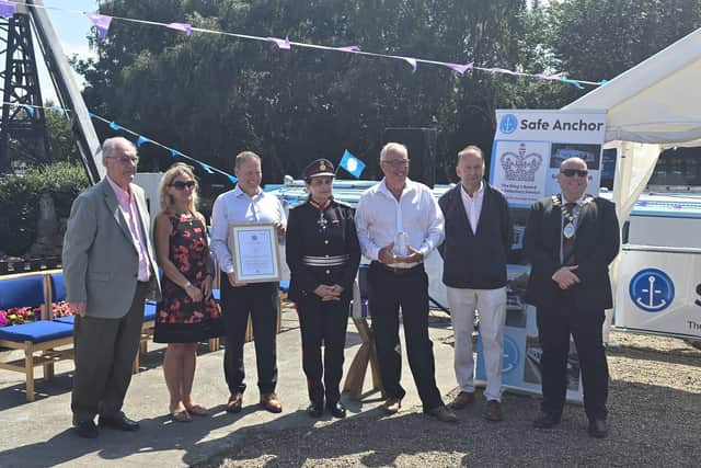 Mirfield charity the Safe Anchor Trust has been formally presented with The King’s Award for Voluntary Service - the highest official recognition a voluntary group in the UK can receive.