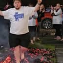 Steven Downes, The Kirkwood’s Media and Marketing Officer, was one of over 30 brave people to complete the firewalk challenge and raise over £7,000 for the charity.