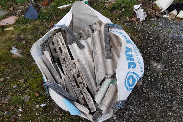 Asbestos was found near a nursery school in Batley.