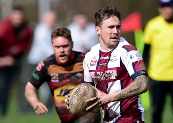 Danny Ratcliffe grabbed a decisive try fvollowing a solo run as Thornhill Trojans maintained their promotion push in National Conference League Division One with victory over Ince Rose Bridge last Saturday.