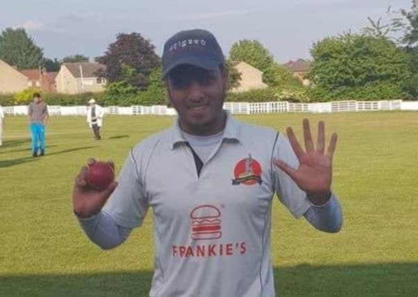 Suleman Rawat claimed 5-30 for Mount B.