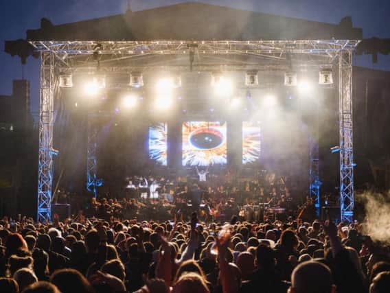 The Symphonic Sounds of Back to Basics returns to Millennium Square in the heart of Leeds city centre on Friday 27 July (Photo: Leeds City Council)