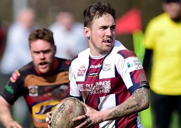 Danny Ratcliffe produced a man-of-the-match performance and scored a first minute try as Thornhill earned victory away to Skirlaugh which sees them top of National Conference Division One.