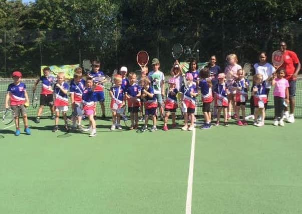 Thornhill have been runnimg tennis sessions for children aged between four and 11 years old.