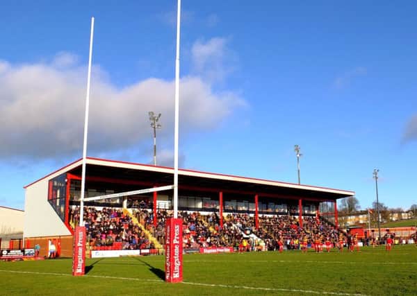 Dewsbury Rams will host the John Kane and Jim Brown Cup finals.
