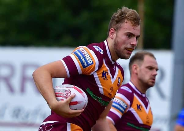 James Harrison was among the Bulldogs try scorers in the derby win over Dewsbury.