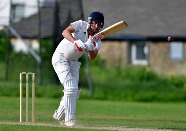 Hanging Heaton opener Nick Connolly hit 49 in his sides victory over Methley last Saturday.