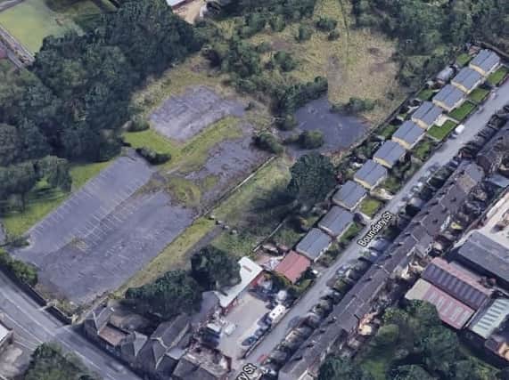 The proposed site in Heckmondwike