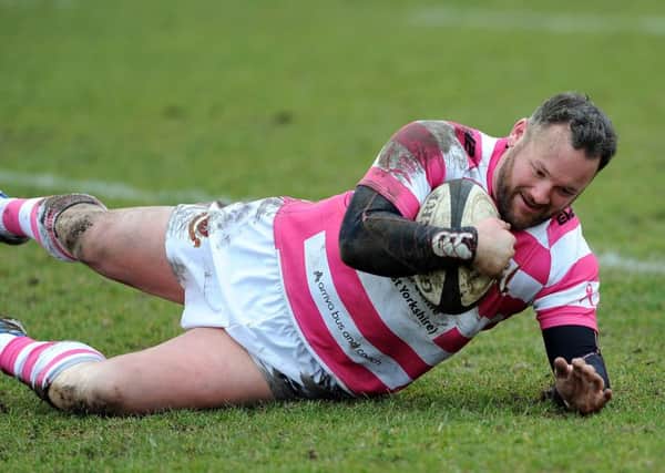 Mike Swetman was among the Cleckheaton try scorers as they secure a derby win over Bradford and Bingley in North One East last Saturday.