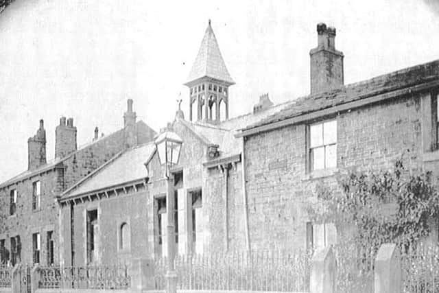 An Education: The original Walker Welfare Free School in Edge Lane, Thornhill, now demolished, where thousands of poor children from the village were educated in times gone by. Photograph kindly loaned by Stuart Hartley.