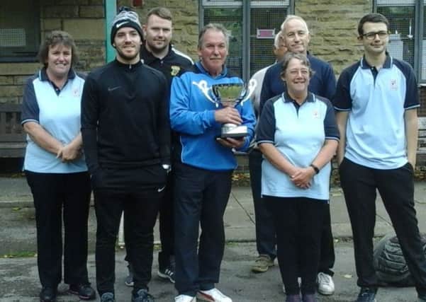 Thornhill A won the Heavy Woollen Parks Division One Cup