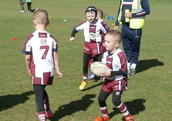 Thornhill U7s in action.