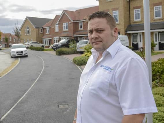 Amberwood Chase resident Jon Gardiner says his estate has become a crime hotspot.