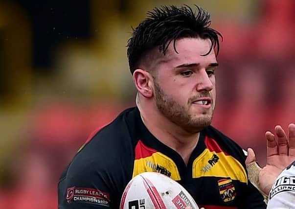 Martyn Reilly has signed a contract extension that will see him remain a Dewsbury Rams player in 2019 and he is recovering well from a knee operation. Picture: Paul Butterfield