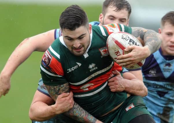Cameron Leeming is relishing the prospect of pulling on the Dewsbury Rams jersey having signed from League One outfit Keighley Cougars.