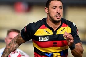 Paul Sykes has signed a new deal for Dewsbury Rams, which will keep the stand-off at his hometown club for the 2019 season. Picture: Paul Butterfield