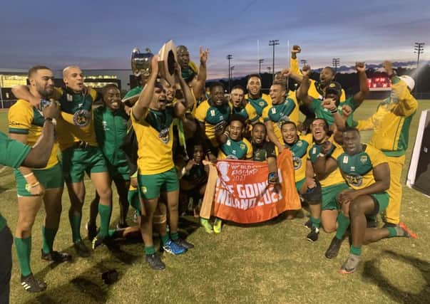 Batley Bulldogs centre Keenan Tomlinson, former Dewsbury Rams winger Alex Brown and Danny Thomas of Dewsbury Celtic were part of the Jamaica squad who won the Americas Championship and qualified for the 2021 Rugby League World Cup in England.