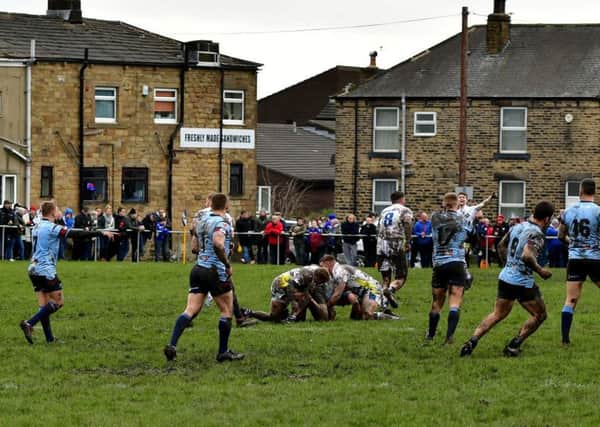 Batley Boys beat the RAF in the Challenge Cup earlier this year.