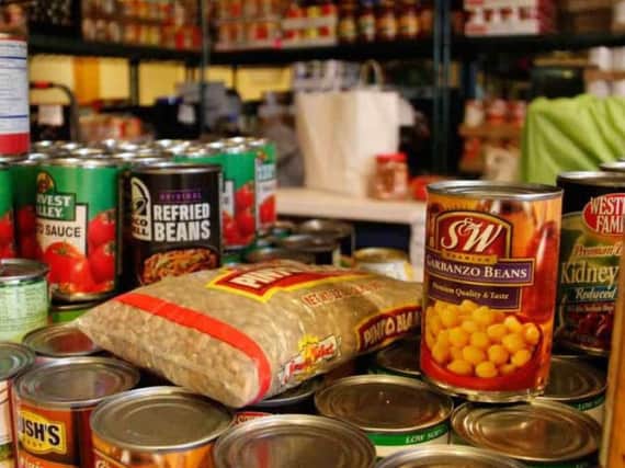 Food banks offer food for those in need this Christmas.