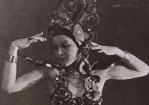 Exotic dancer Arimand Banu.