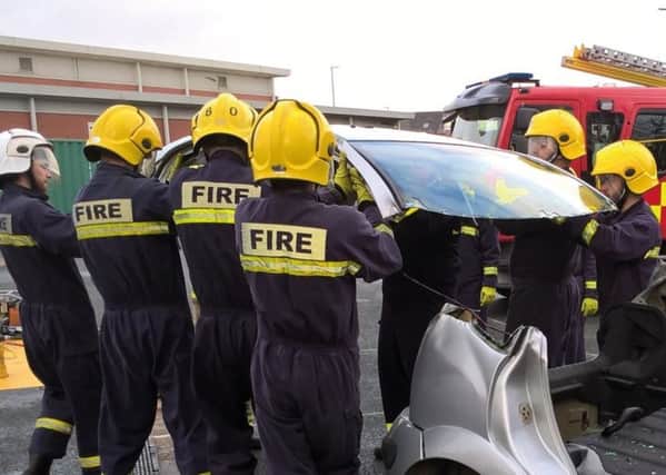 The West Yorkshire Fire and Rescue Service project will focus on 15 people.