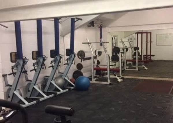 The new gym at Dewsbury Rams.