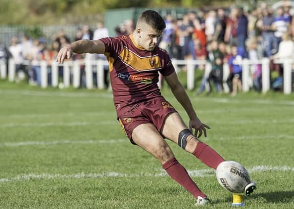 Aiden Ineson scored a try and goal in Dewsbury Moor's friendly defeat at Dudley Hill.