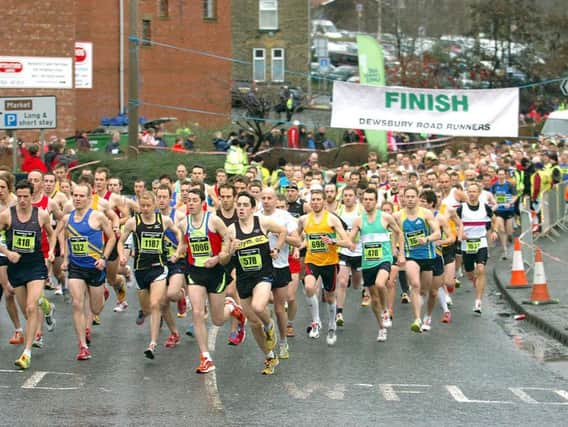 The annual Dewsbury 10k is on Sunday morning.