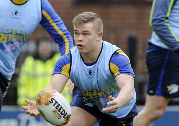 Harvey Whiteley has joined the Rams and is looking forward to the next stage of his career having captained Leeds Rhinos Under-19s to the Academy Grand Final last season.