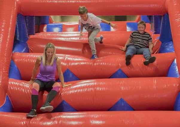 Assault course: The City Ninja event will take place at the University of Huddersfield Sports Hall.