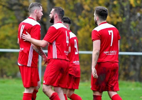 Hartshead bowed out of the West Riding County Challenge Cup on penalties after they drew 1-1 with Huddersfield Amateur. Picture: Paul Butterfield