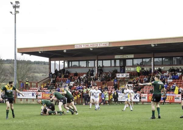 Batley Boys faced Woolston at the home of Batley Bulldogs in National Conference Division Three last Saturday. Pictures: Allan McKenzie