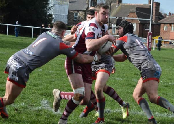 Jake Wilson produced a man-of-the-match performance on his 30th birthday to help Thornhill Trojans register their first win in the National Conference Premier Division on Saturday. Picture: Dave Jewitt