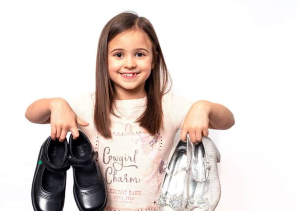 Shoe in: Amelia Brown was cast in Wynsors World of Shoes brand-new TV advert.