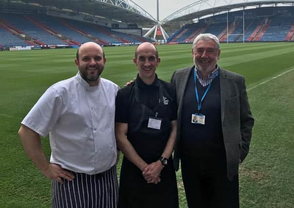 Job: Chef David Stewart-Pybus, Sean Swindells and Andy Howarth.