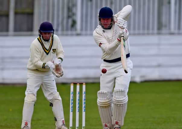 John Wood led the way with a half century for Cleckheaton but it wasnt enough to prevent his side suffering defeat to Wrenthopre in the Bradford Premier League last Saturday. Pic: Paul Butterfield