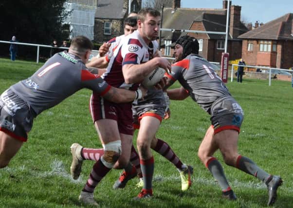 Jake Wilson produced a man-of-the-match performance but couldnt prevent Thornhill slipping to a 20-18 defeat at Underbank Rangers last week and he will miss the Trojans next two matches, starting with this weeks trip to Wath Brow Hornets.