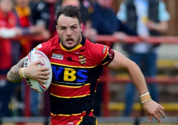 Dale Morton s set to make his 200th appearance for Dewsbury Rams.