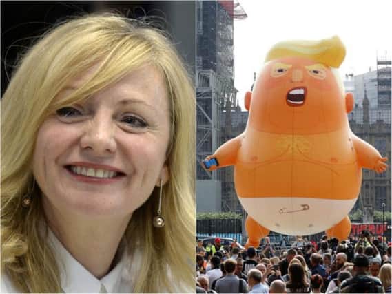 Tracy Brabin MP has defended her presence at the protest against Donald Trump's state visit this week.