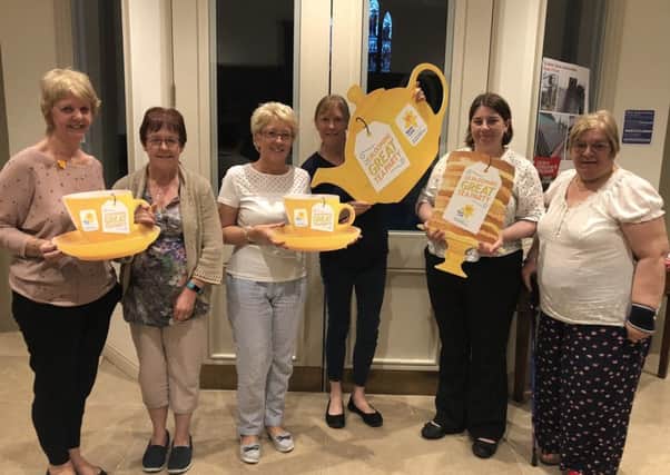 The Batley, Birstall and Spen Valley Marie Curie fundraising group is holding a tea party this Saturday (June 29) in Heckmondwike Parish Church at 10am.